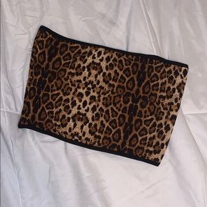 NWT cheetah tube top🤍